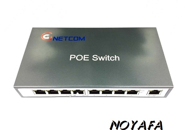 Switch Poe 8 cổng Gnetcom HL-POE11008PS